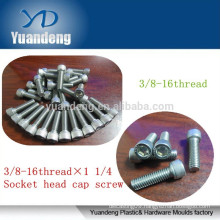 304 stainless steel 3/8-16 X1 1/4 socket head cap screws